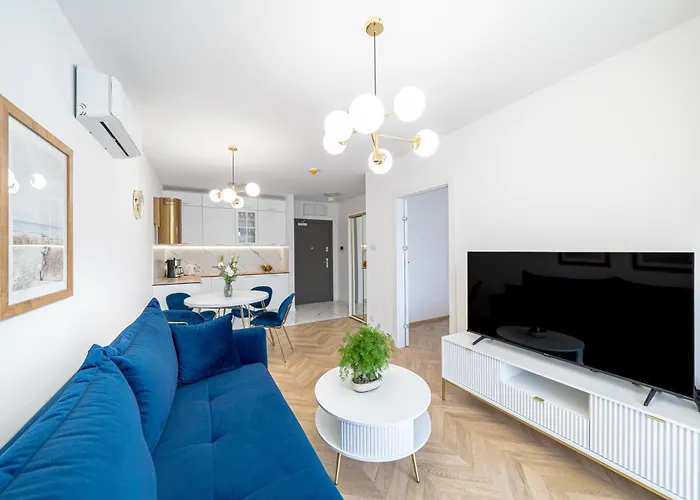 Apartament z Pięknym Tarasem Perłowa Przystań Kołobrzeg