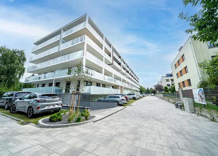 Apartament z Pięknym Tarasem Perłowa Przystań Kołobrzeg